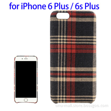 Scoticize Cloth Protective Back Cover for iPhone 6s Plus, Tartan Cover Mobile Cover for iPhone 6 Plus
